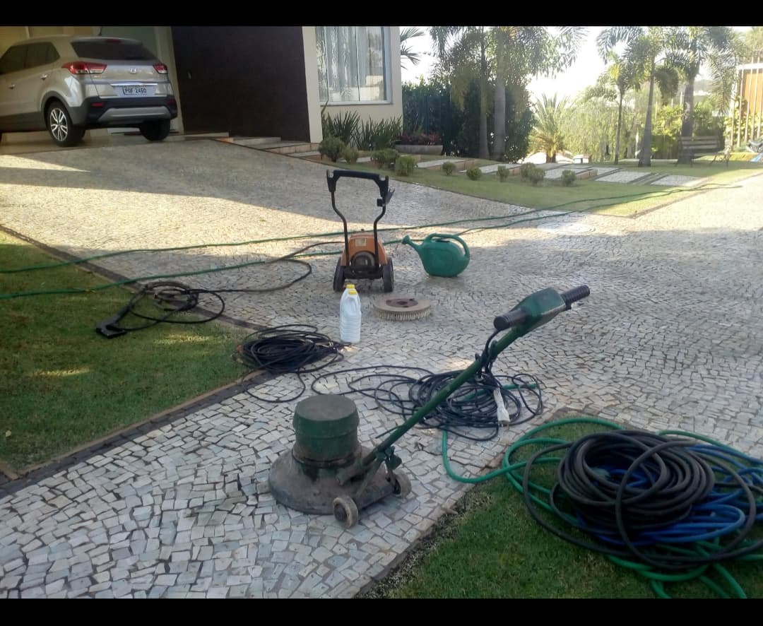 Estrutura completa no local
