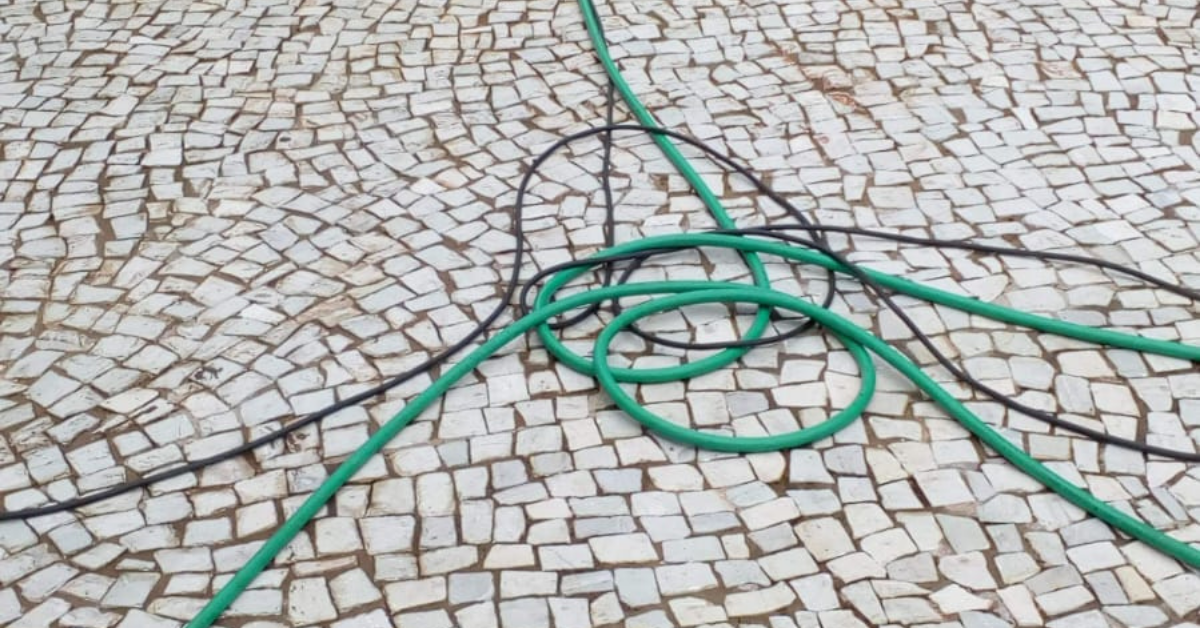 Lavagem de pedras